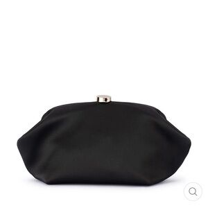 Olga Berg Elegant Black Clutch